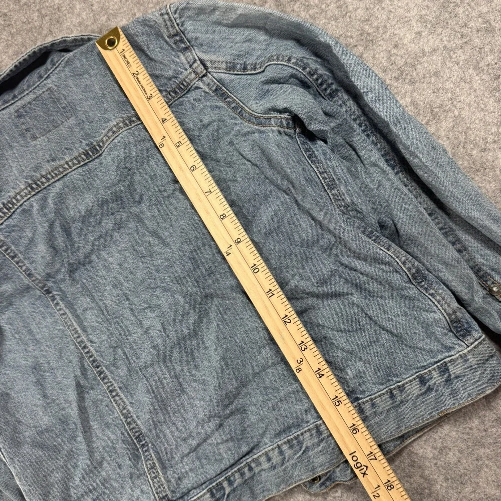 OshKosh B'gosh Classic Denim Jacket 12/12A Blue Light Wash Cotton